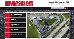 Desktop Screenshot of magnamtruck.com